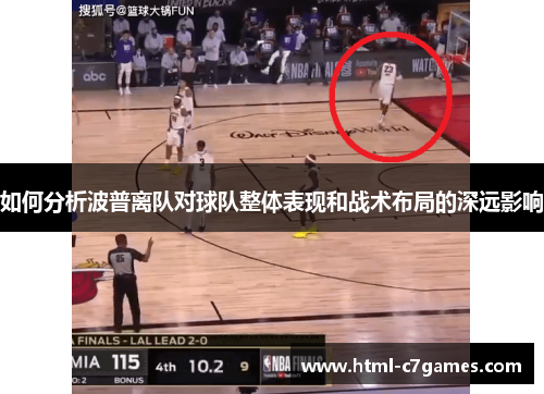 如何分析波普离队对球队整体表现和战术布局的深远影响